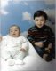مع أخي قيس في نهاية 2004